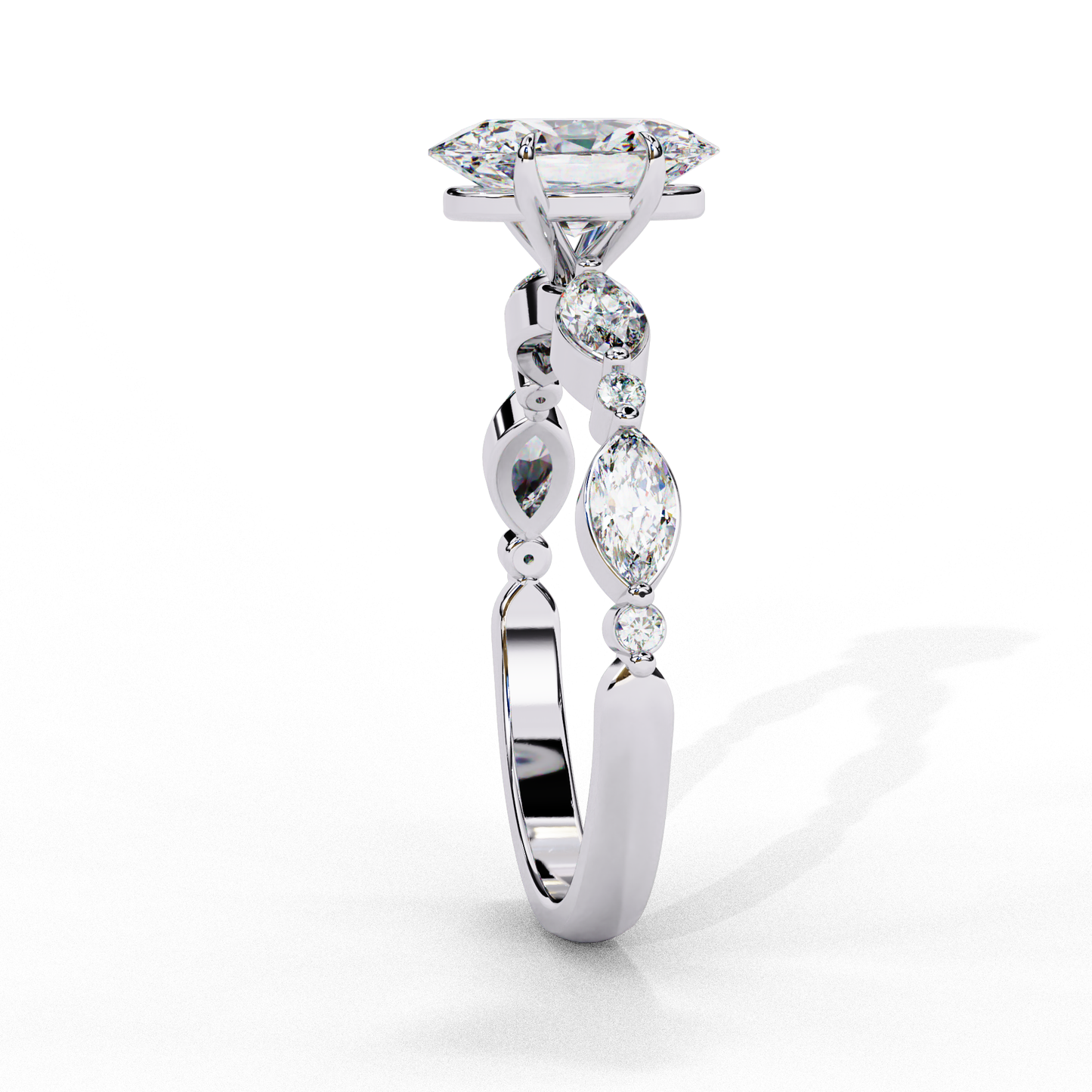 1.20 CT Oval Lab Grown Diamond Solitaire Engagement Ring – Elegant, Ethical & Timeless