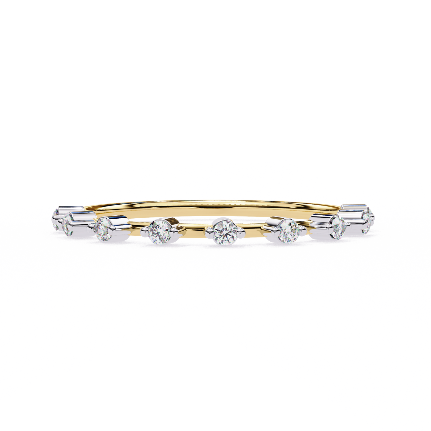 Lab Grown Diamond Ring in Rose Gold Elegance , Round Shaped Diamond Cut Ring