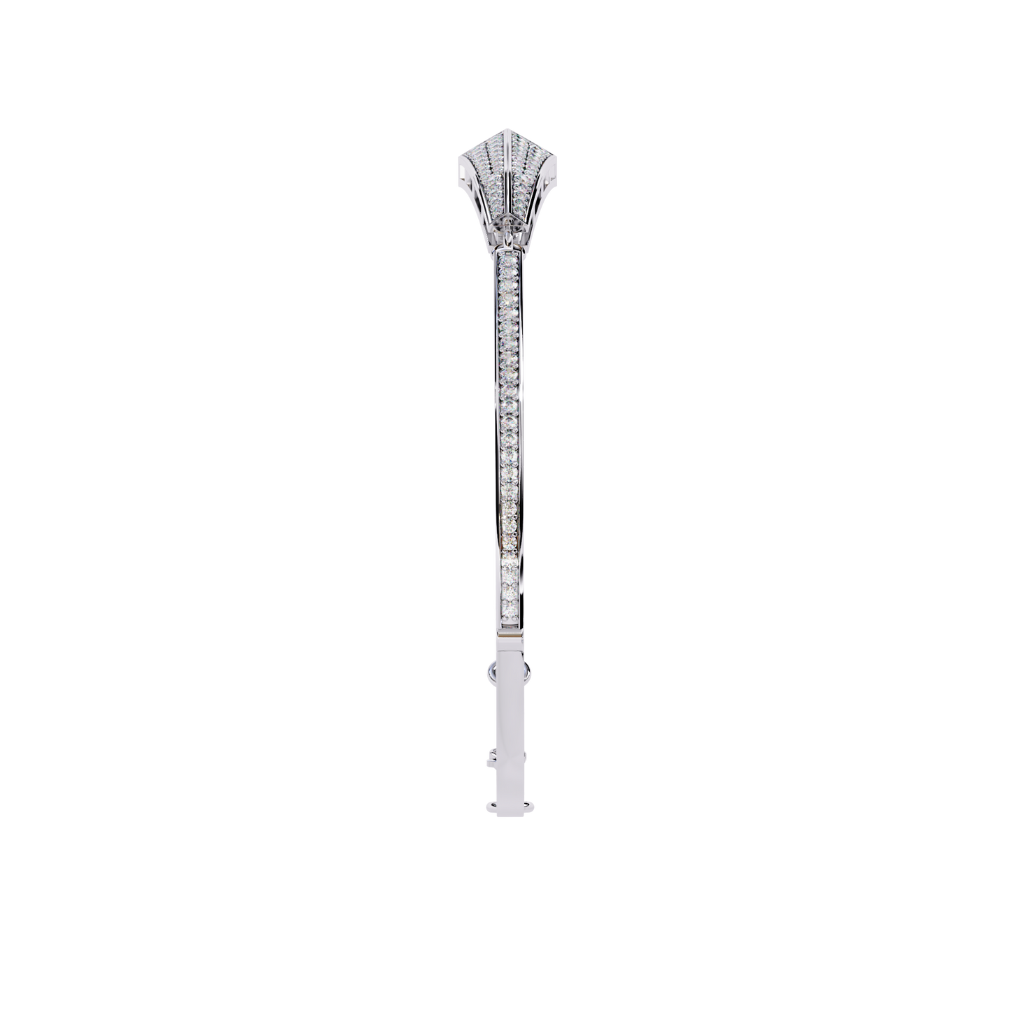 0.55ct Art Deco Lab Grown Diamond Arrow Bracelet