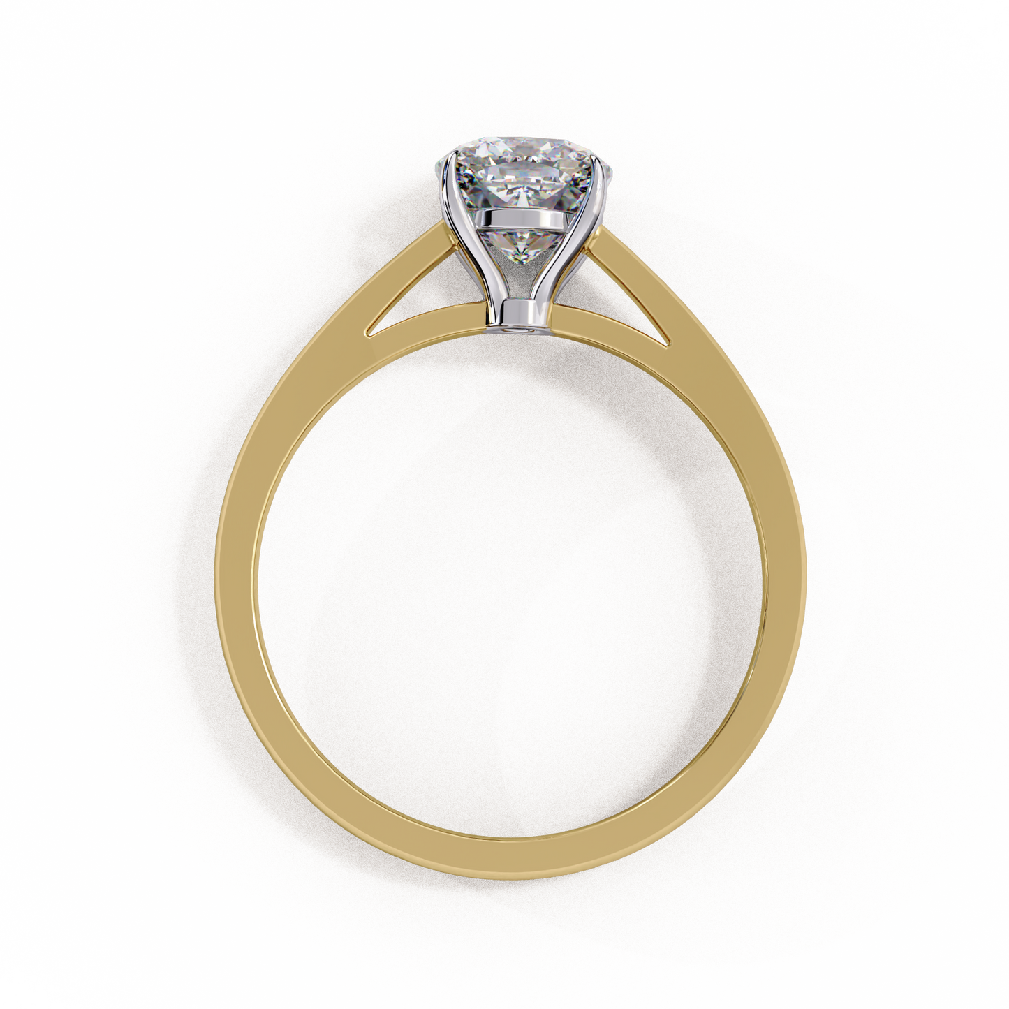 14K Rose Gold Cushion-Cut Solitaire Engagement Ring, 1.43 CT Cushion Cut Diamond Jewelry