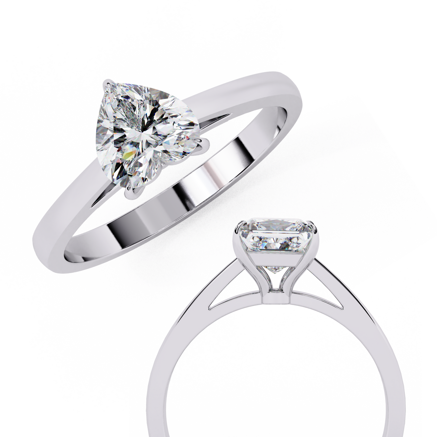 Heart Of Elegance - Lab-Grown Diamond Ring Of Sustainable Love