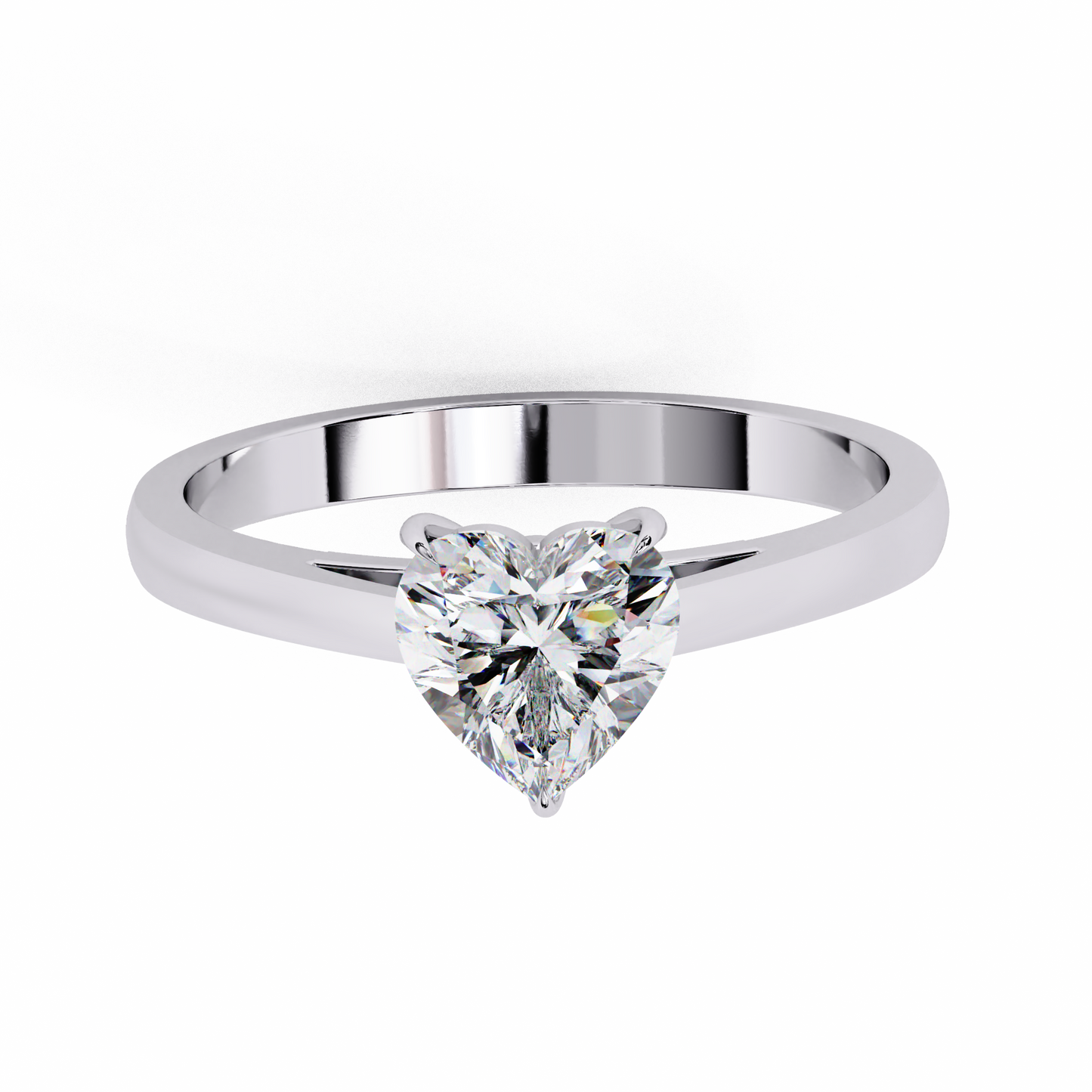 Heart Of Elegance - Lab-Grown Diamond Ring Of Sustainable Love