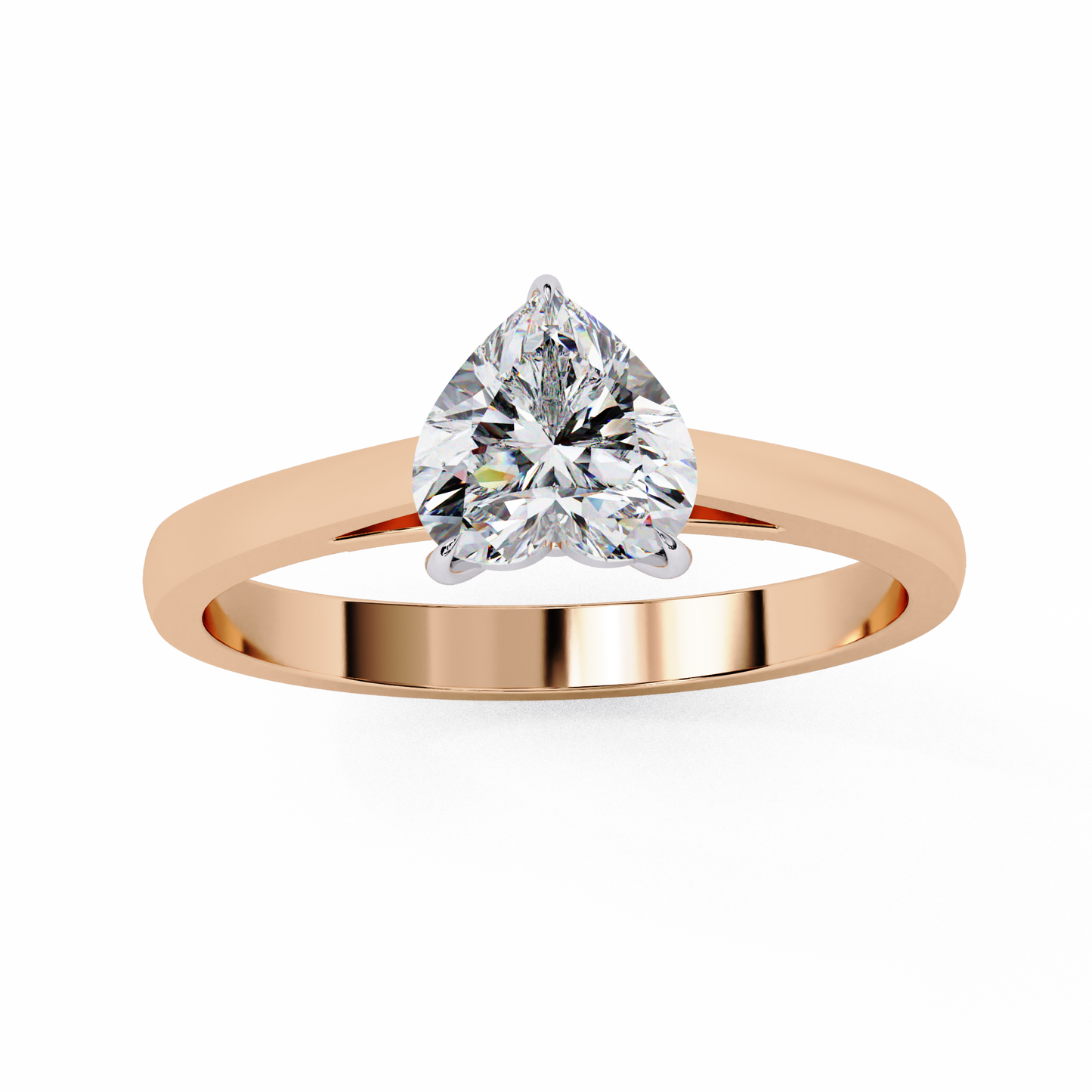 Heart Of Elegance - Lab-Grown Diamond Ring Of Sustainable Love