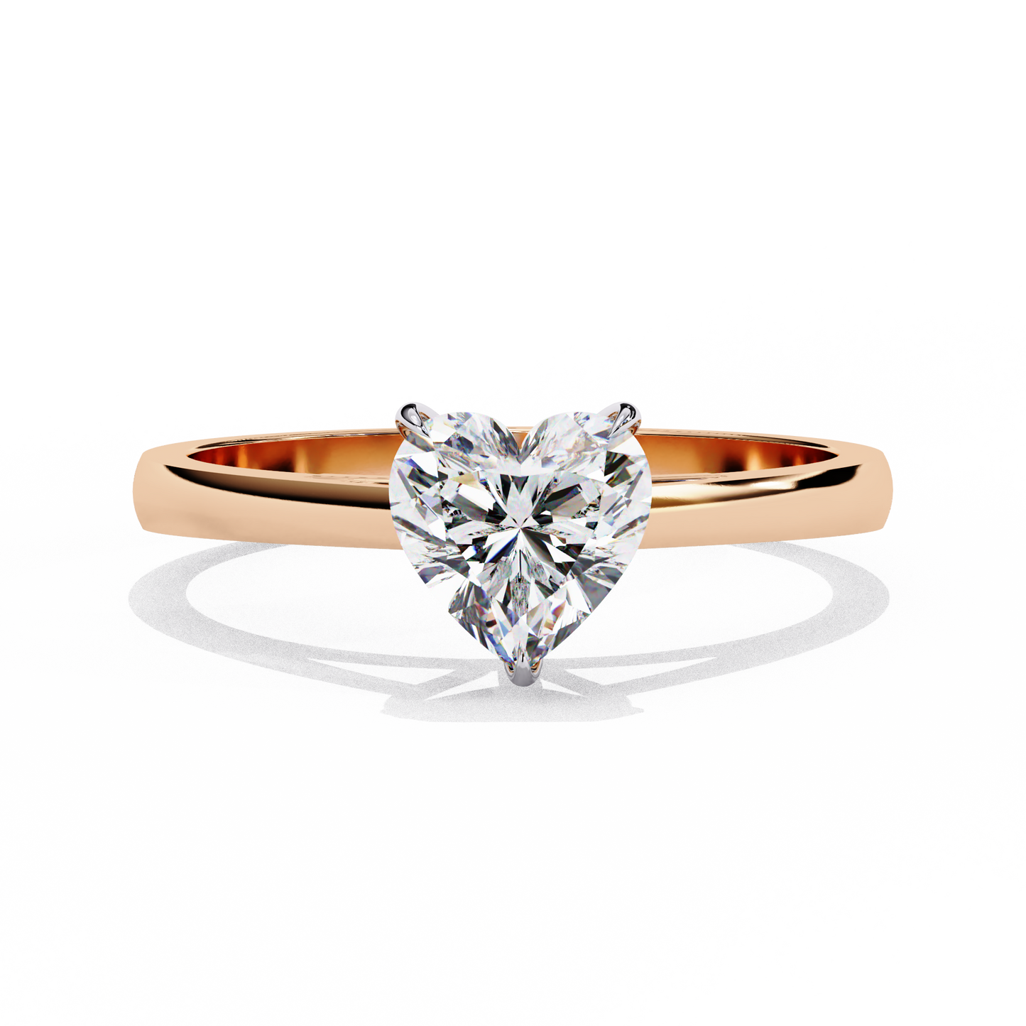 Heart Of Elegance - Lab-Grown Diamond Ring Of Sustainable Love