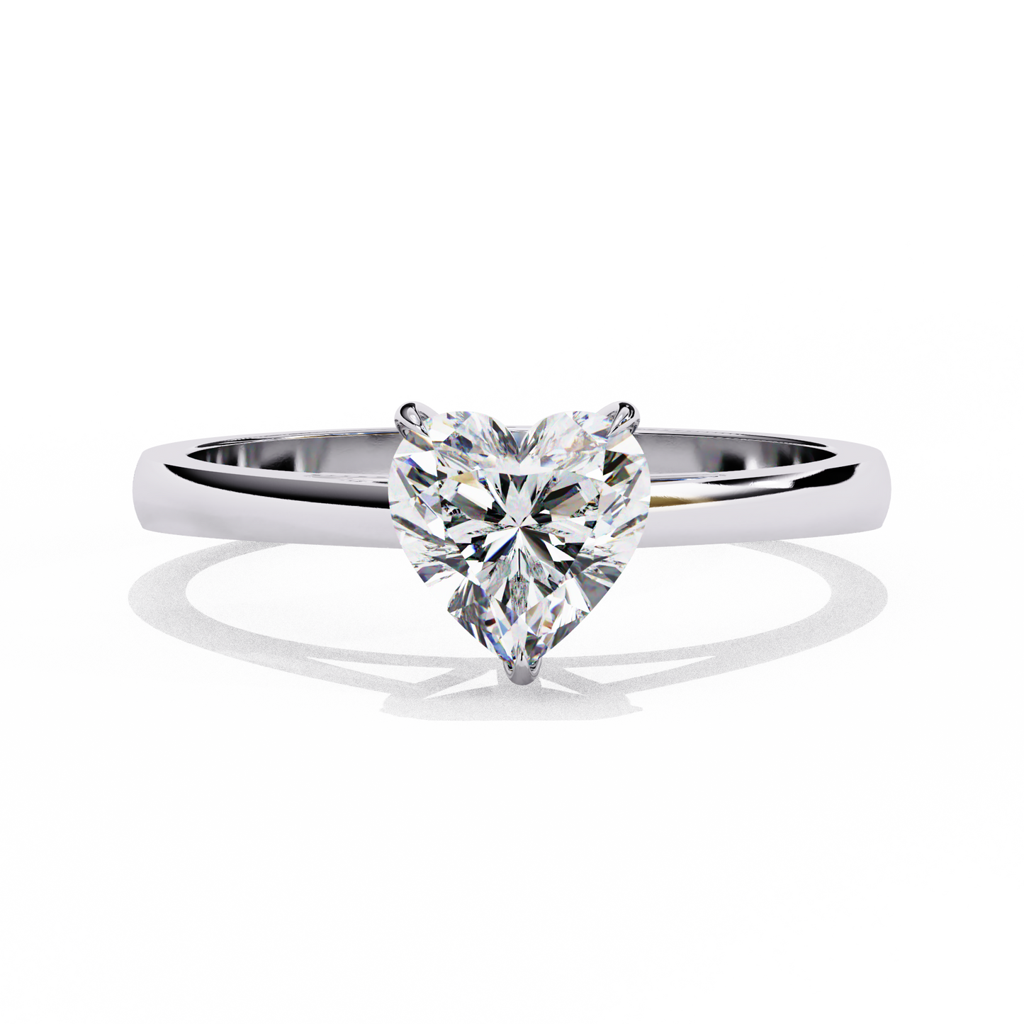Heart Of Elegance - Lab-Grown Diamond Ring Of Sustainable Love