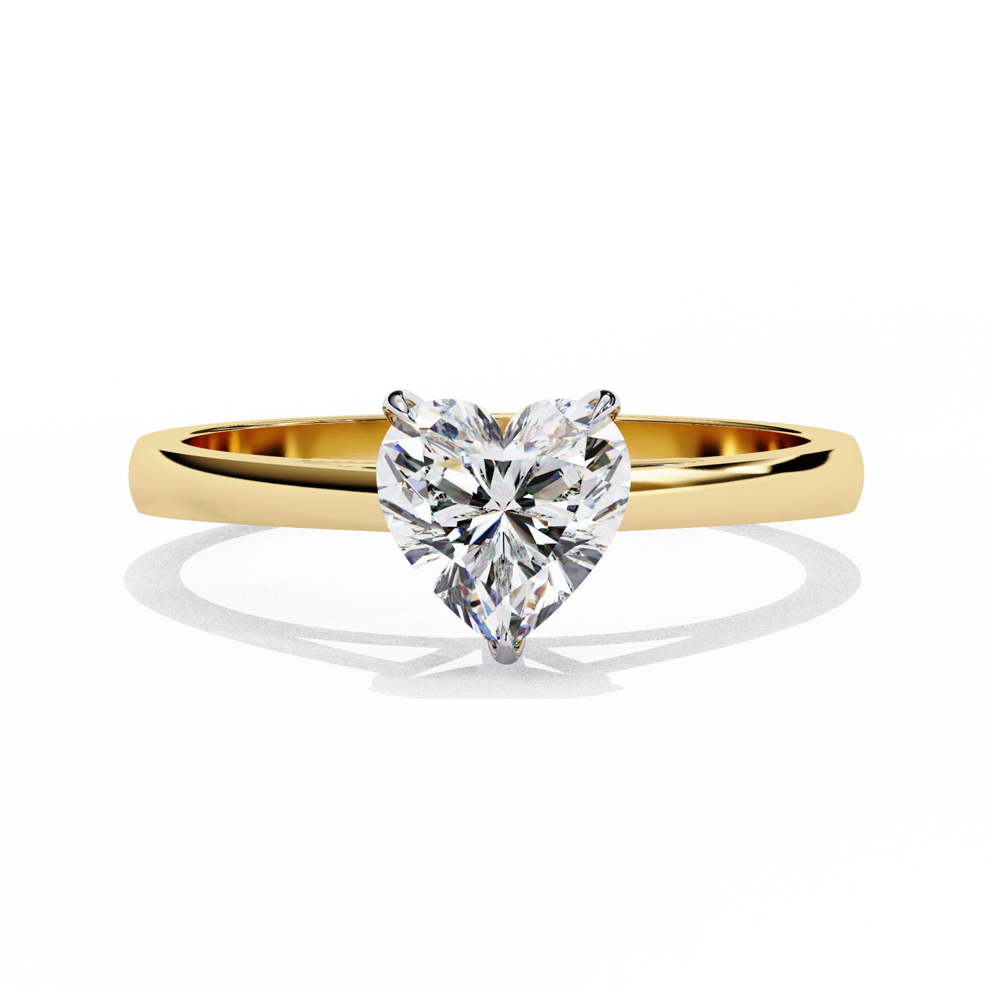 Heart Of Elegance - Lab-Grown Diamond Ring Of Sustainable Love