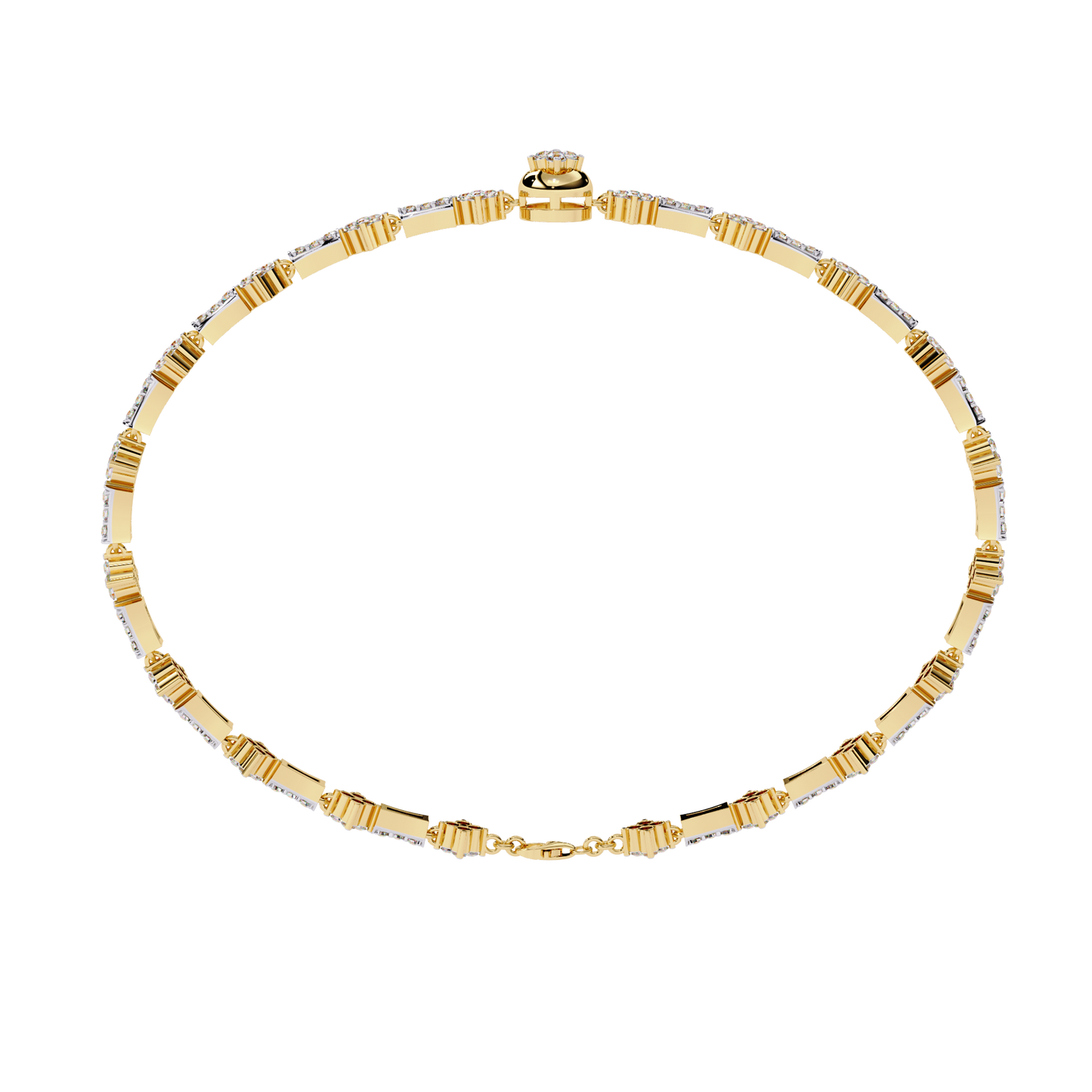 0.82 Ct Infinity Tennis Lab Grown Diamond Bracelet