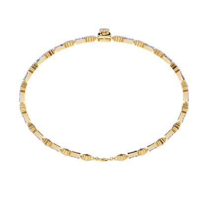 0.82 Ct Infinity Tennis Lab Grown Diamond Bracelet