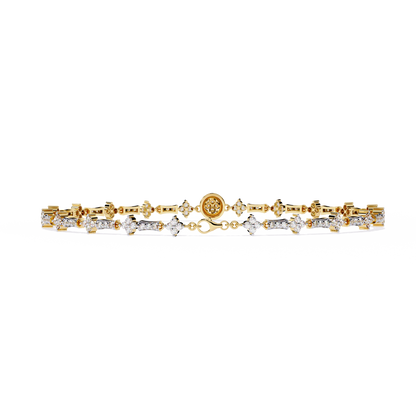 0.82 Ct Infinity Tennis Lab Grown Diamond Bracelet