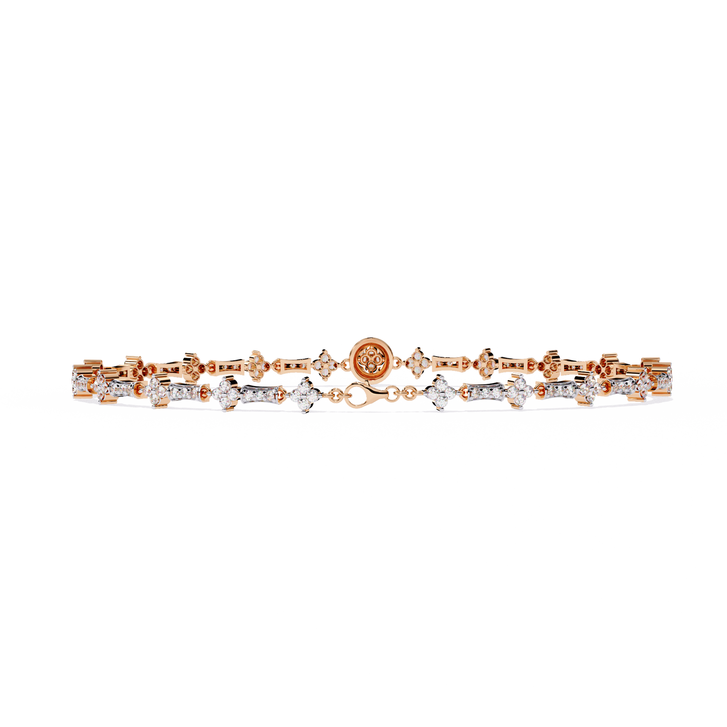 0.82 Ct Infinity Tennis Lab Grown Diamond Bracelet