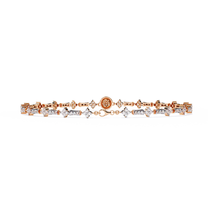 0.82 Ct Infinity Tennis Lab Grown Diamond Bracelet