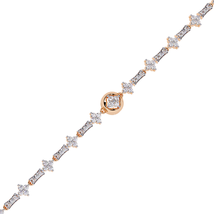 0.82 Ct Infinity Tennis Lab Grown Diamond Bracelet