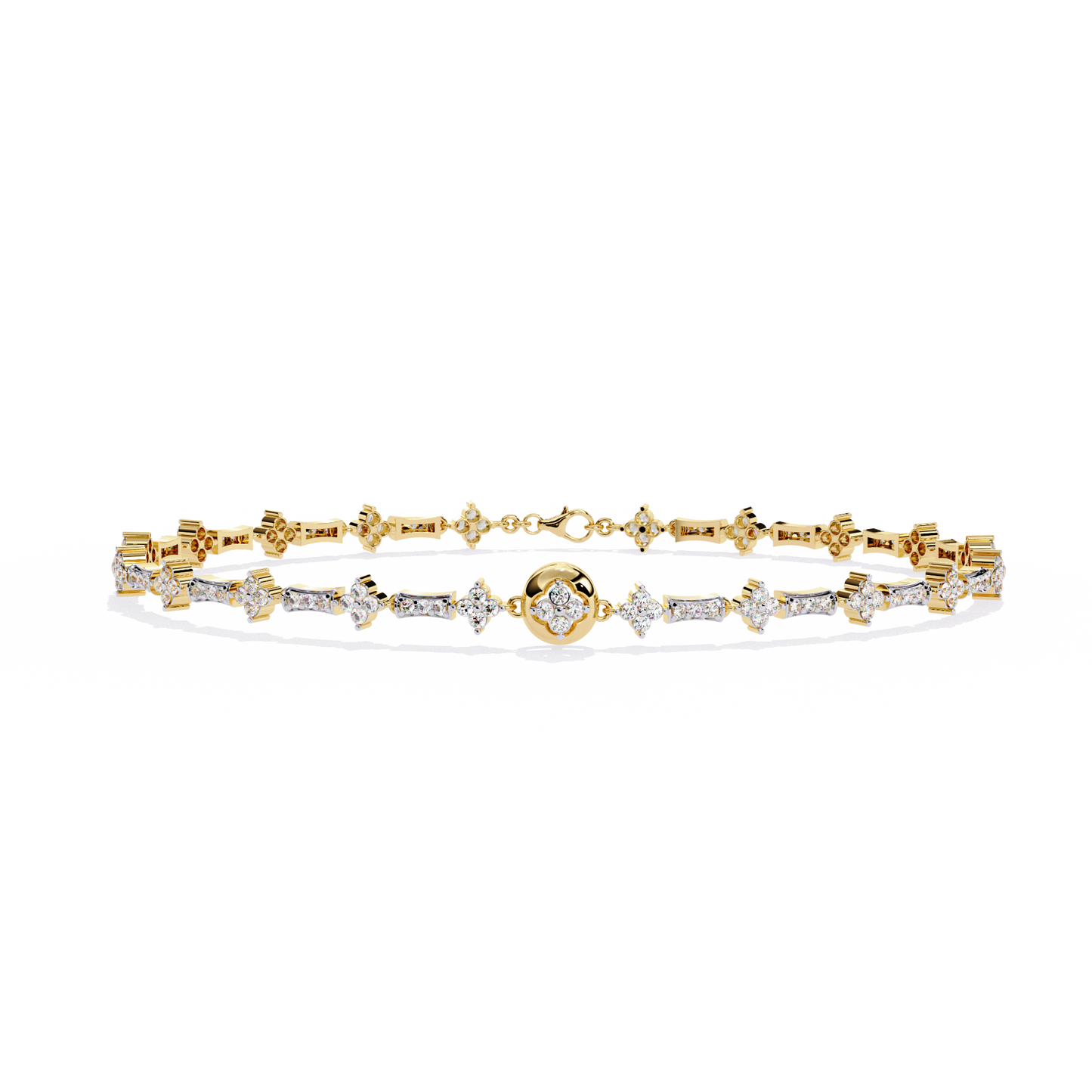 0.82 Ct Infinity Tennis Lab Grown Diamond Bracelet