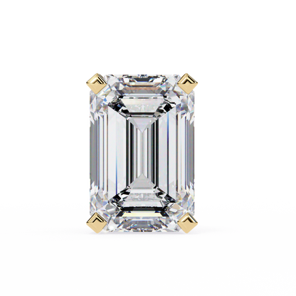 Minimalist Luxury – 2.39 Carat Emerald Lab Diamond Studs