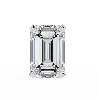 Minimalist Luxury – 2.39 Carat Emerald Lab Diamond Studs