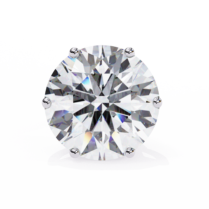 BRILLIANT: 2.57 ct Round Lab Diamond Studs – Ethical, Timeless Design