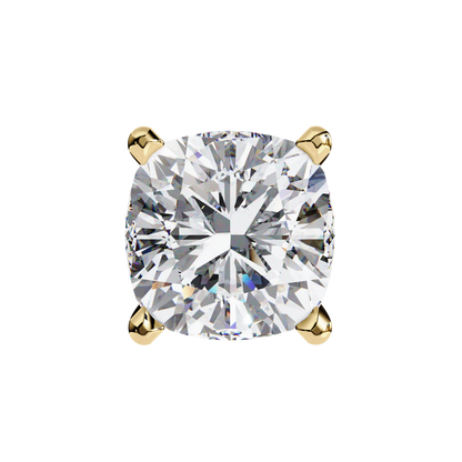 Dazzling Cushion Cut Lab Diamond Studs-2.33 CT