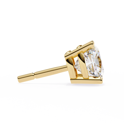 Dazzling Cushion Cut Lab Diamond Studs-2.33 CT