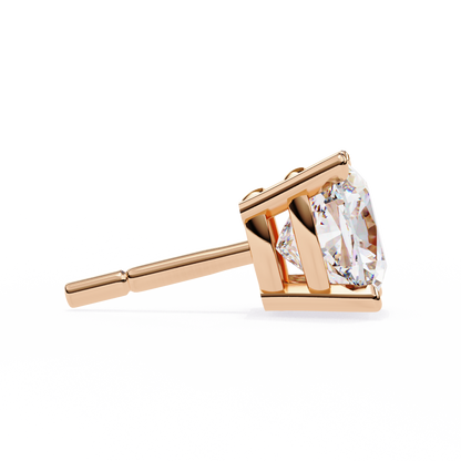 Dazzling Cushion Cut Lab Diamond Studs-2.33 CT