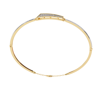 0.55ct Art Deco Lab Grown Diamond Arrow Bracelet