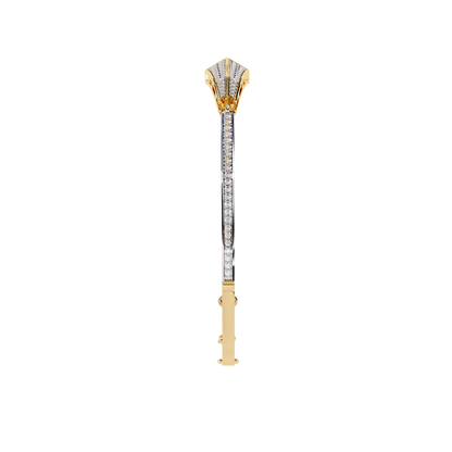 0.55ct Art Deco Lab Grown Diamond Arrow Bracelet