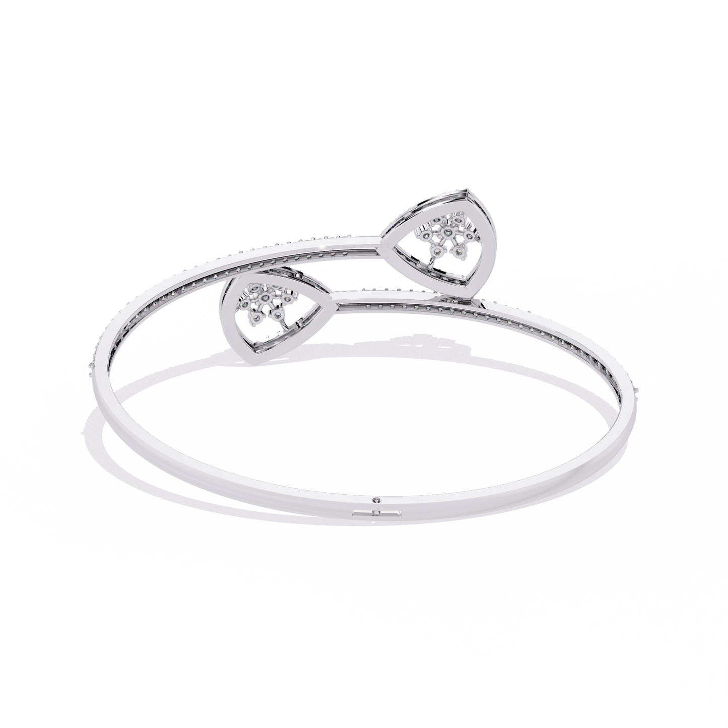 1.35 Ct Contemporary Line  Lab grown Diamond Bracelet
