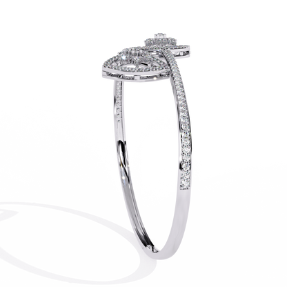 1.35 Ct Contemporary Line  Lab grown Diamond Bracelet