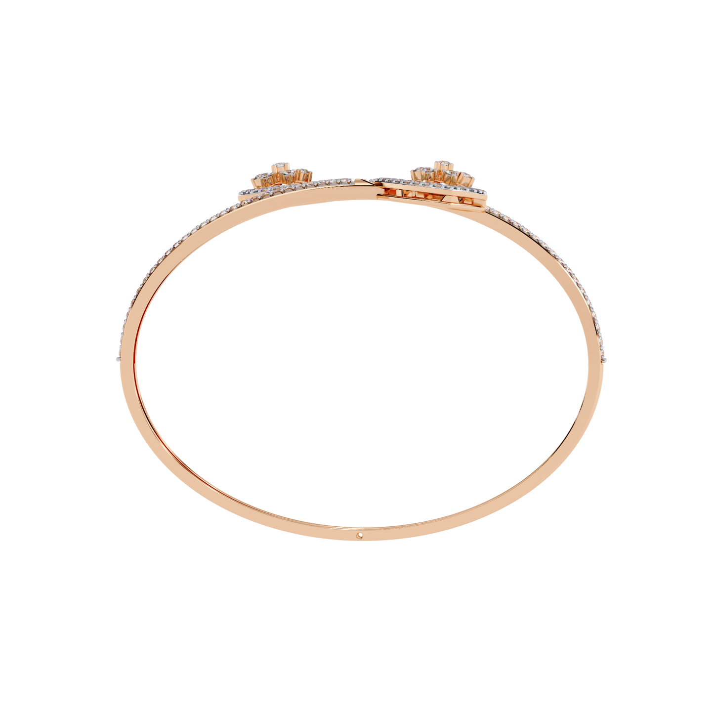 1.35 Ct Contemporary Line  Lab grown Diamond Bracelet