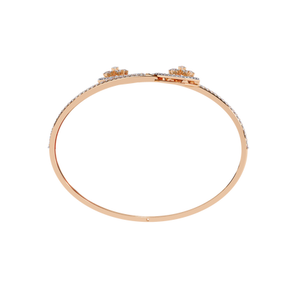 1.35 Ct Contemporary Line  Lab grown Diamond Bracelet