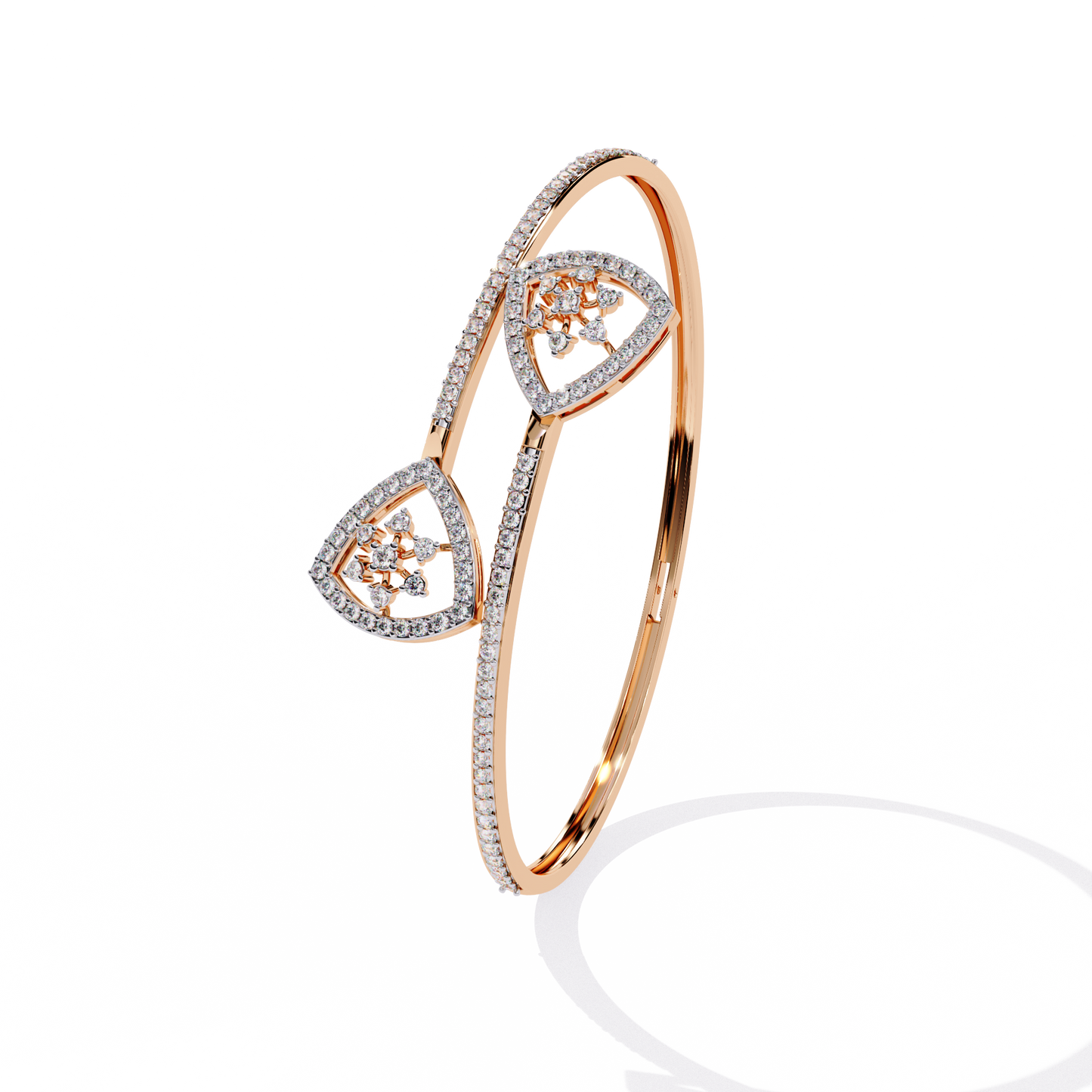 1.35 Ct Contemporary Line  Lab grown Diamond Bracelet