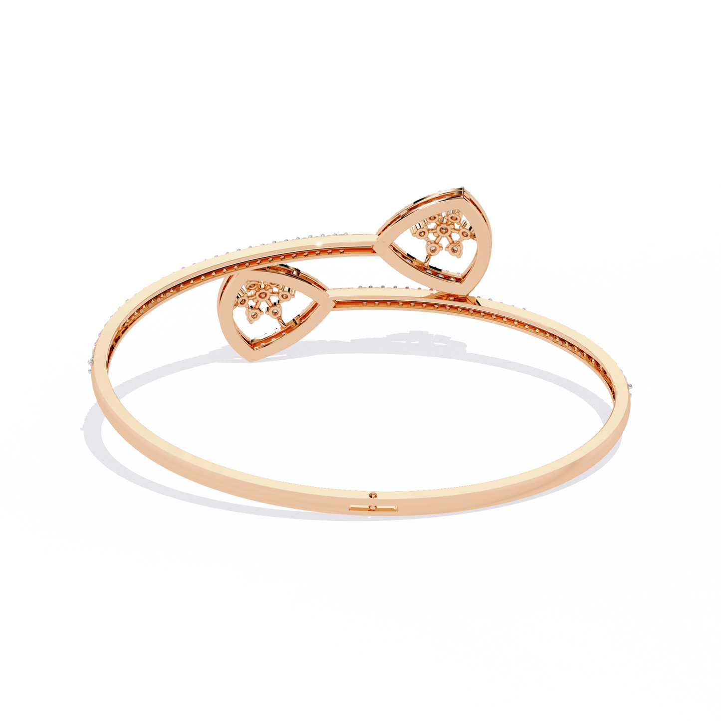 1.35 Ct Contemporary Line  Lab grown Diamond Bracelet