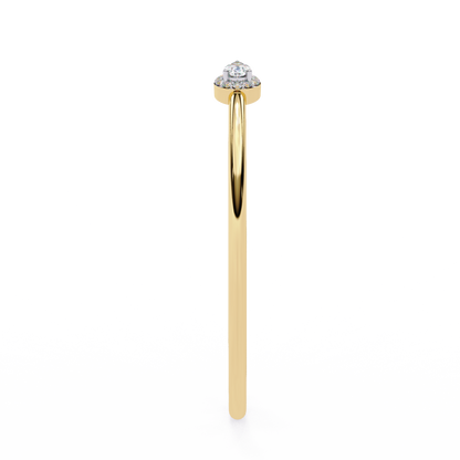1.2 Ct Pear Duo Lab‑Grown Diamond Open Bracelet – Modern Minimalist Style