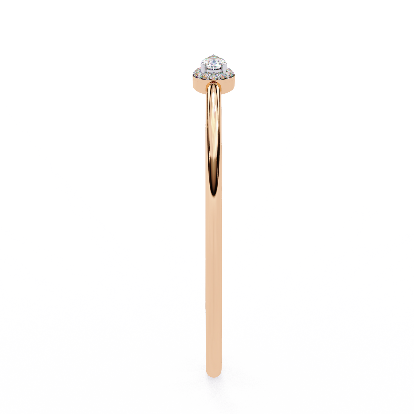 1.2 Ct Pear Duo Lab‑Grown Diamond Open Bracelet – Modern Minimalist Style