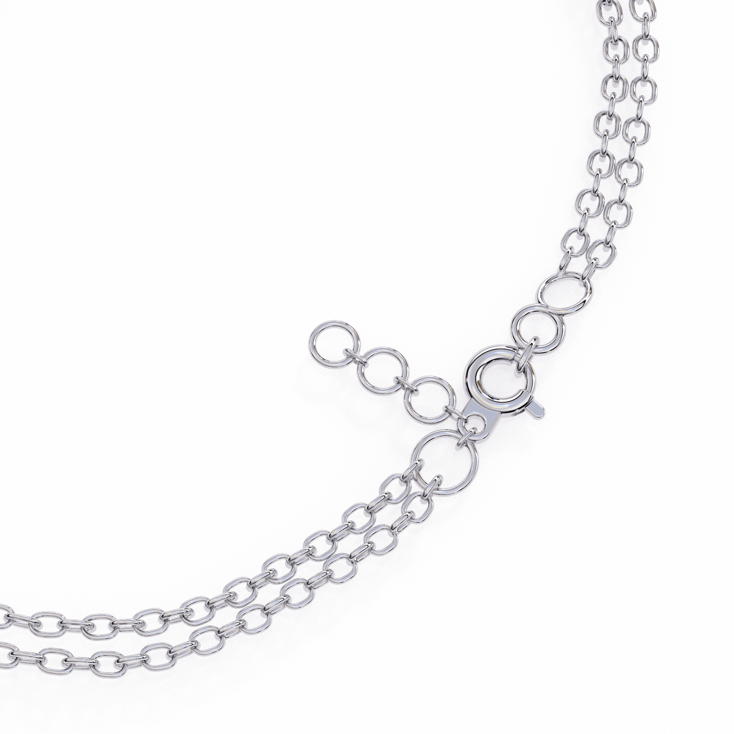 Elegant Chain Link Bracelet – 0.31 Ct Lab-Grown Round Diamonds in 14K/18K Gold