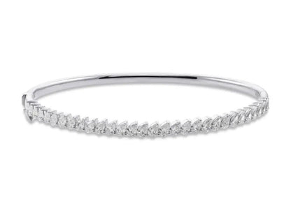 Timeless 4.52 Carat Pear-Shaped Lab Grown Diamond Bracelet