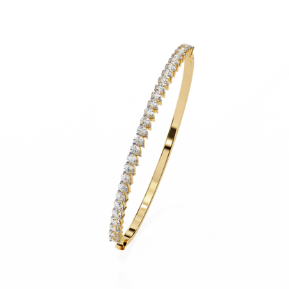 Timeless 4.52 Carat Pear-Shaped Lab Grown Diamond Bracelet