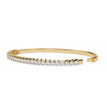 Timeless 4.52 Carat Pear-Shaped Lab Grown Diamond Bracelet