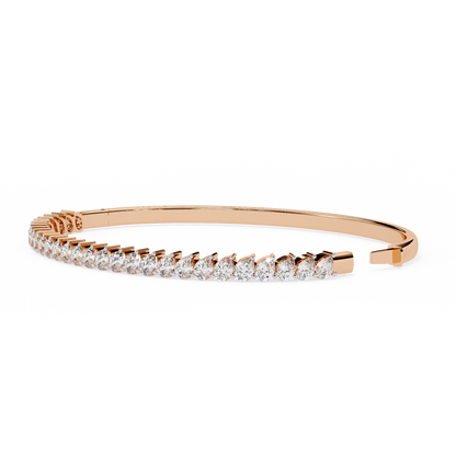 Timeless 4.52 Carat Pear-Shaped Lab Grown Diamond Bracelet
