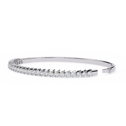 Timeless 4.52 Carat Pear-Shaped Lab Grown Diamond Bracelet