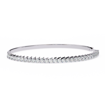 Timeless 4.52 Carat Pear-Shaped Lab Grown Diamond Bracelet