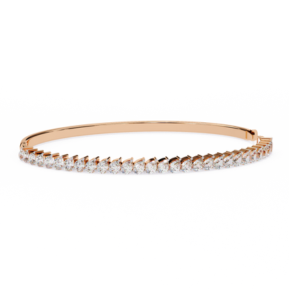 Timeless 4.52 Carat Pear-Shaped Lab Grown Diamond Bracelet