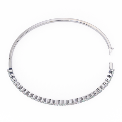 Timeless 4.52 Carat Pear-Shaped Lab Grown Diamond Bracelet