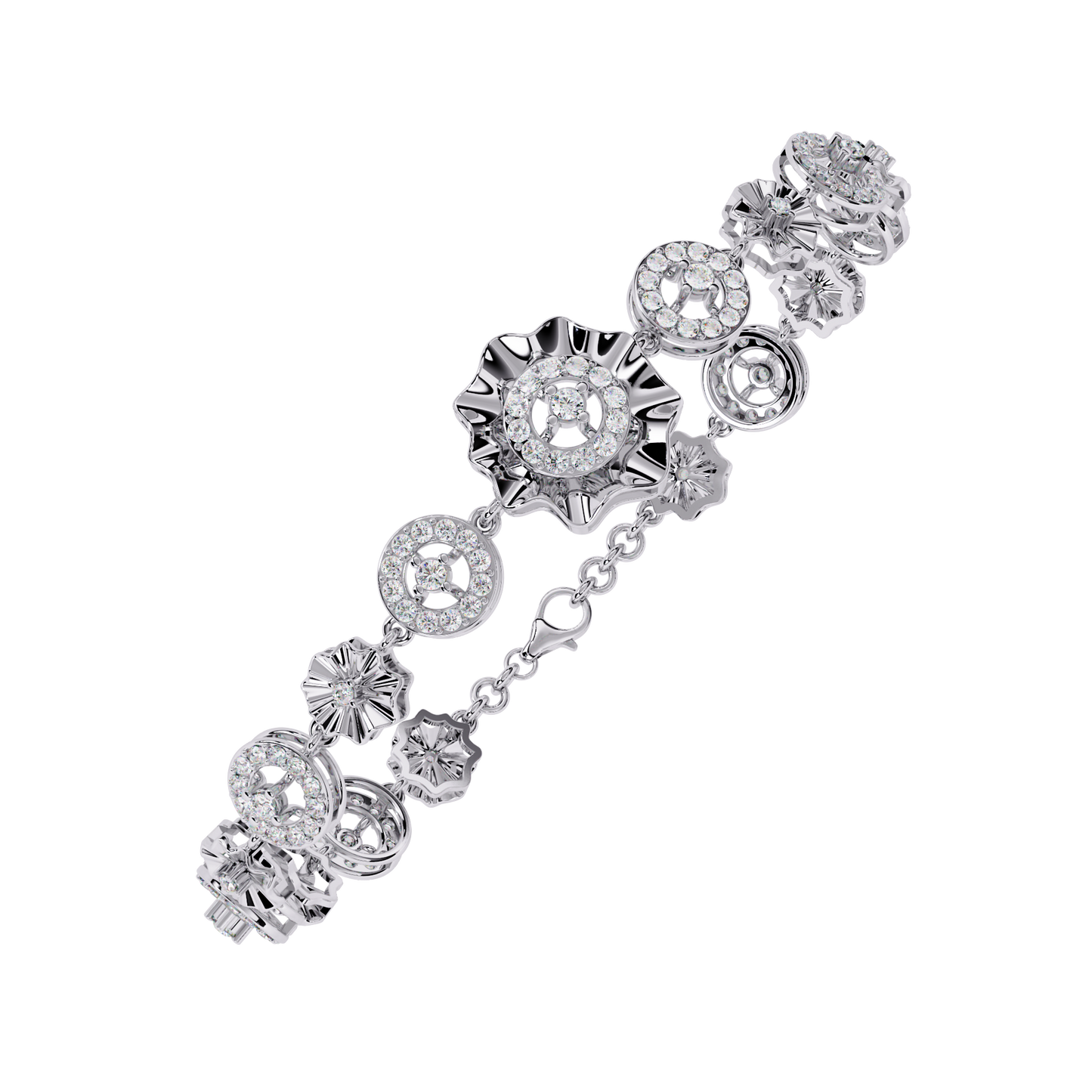 1.29 Ct Sparkle Without the Splurge Affordable Luxury Lab Grown  Diamond Bracelets