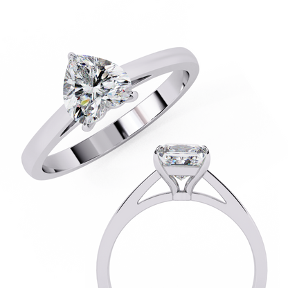 Heart Of Elegance - Lab-Grown Diamond Ring Of Sustainable Love