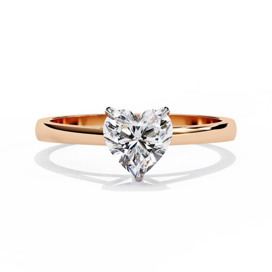 Heart Of Elegance - Lab-Grown Diamond Ring Of Sustainable Love