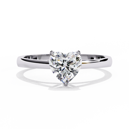 Heart Of Elegance - Lab-Grown Diamond Ring Of Sustainable Love