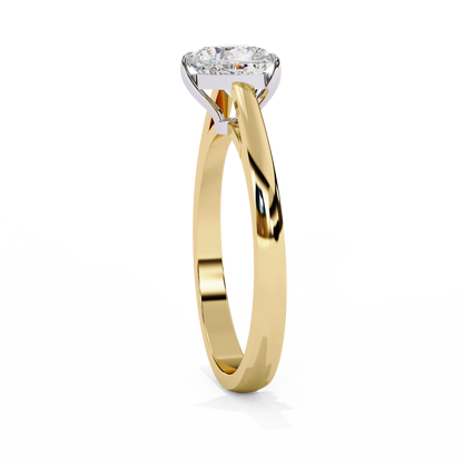 Heart Of Elegance - Lab-Grown Diamond Ring Of Sustainable Love