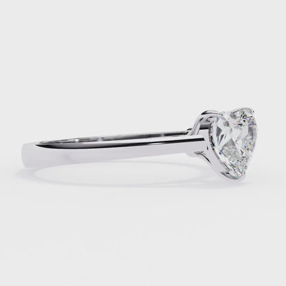 Heart Of Elegance - Lab-Grown Diamond Ring Of Sustainable Love